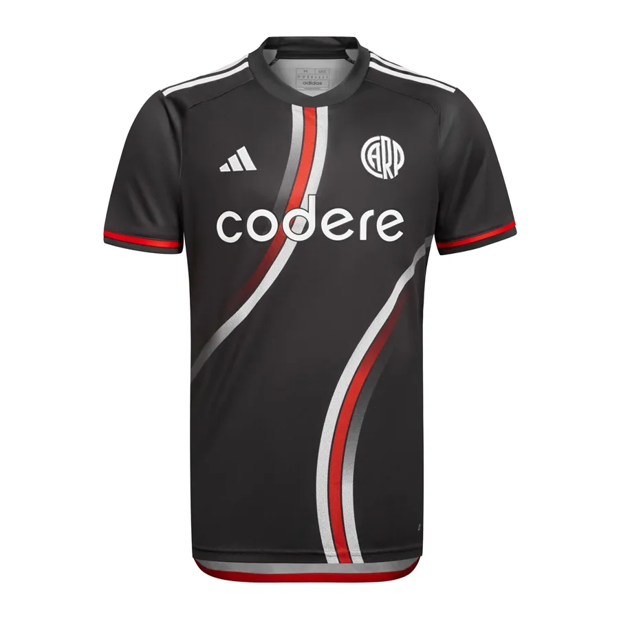 Imagen 0 de 2 de Camiseta adidas River Plate 3 JSY-NEGRO/BLANCO/ROJO
