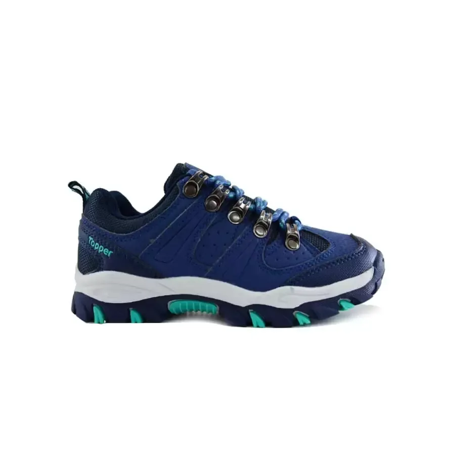 Imagen 1 de 2 de Zapatillas Topper Gondor Ii Kids-AZUL/VERDE