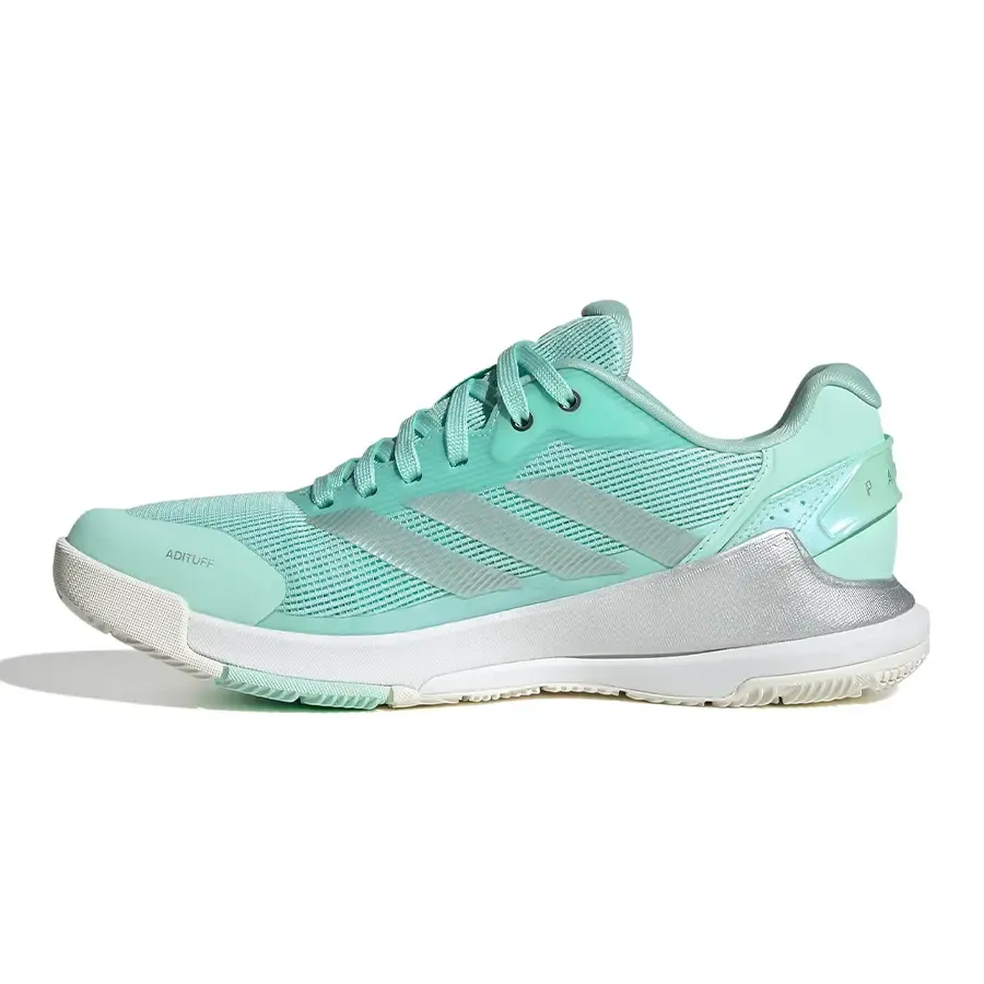 Imagen 2 de 7 de Zapatillas adidas Crazyquick Ls Padel-AQUA/PLATA/BLANCO