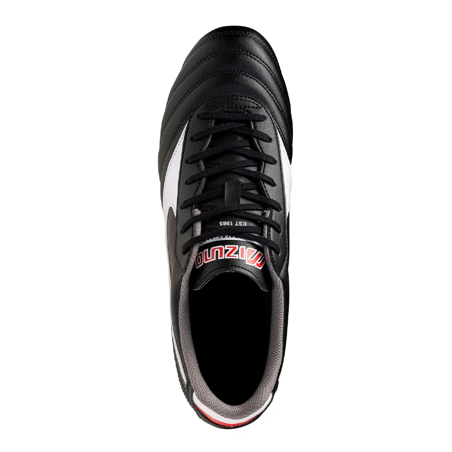 Imagen 3 de 6 de Botines Mizuno Morelia 2 Club Fg-NEGRO/BLANCO/ROJO