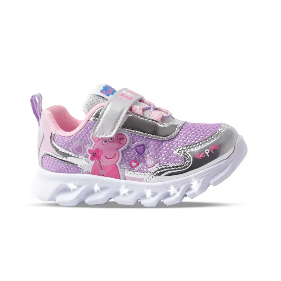 Imagen 0 de 3 de Zapatillas Footy Peppa Pig-LILA/ROSA/PLATA