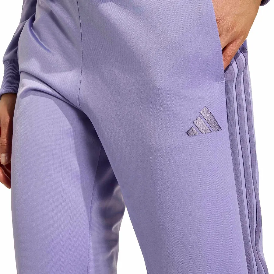 Imagen 7 de 8 de Conjunto adidas Essentials 3 Sripes-VIOLETA/BLANCO
