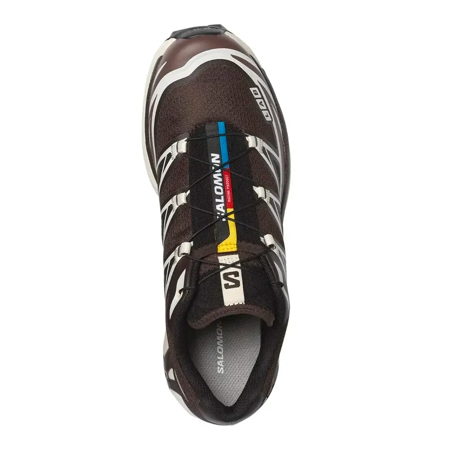 Imagen 2 de 4 de Zapatillas Salomon XT-6-MARRON/BLANCO