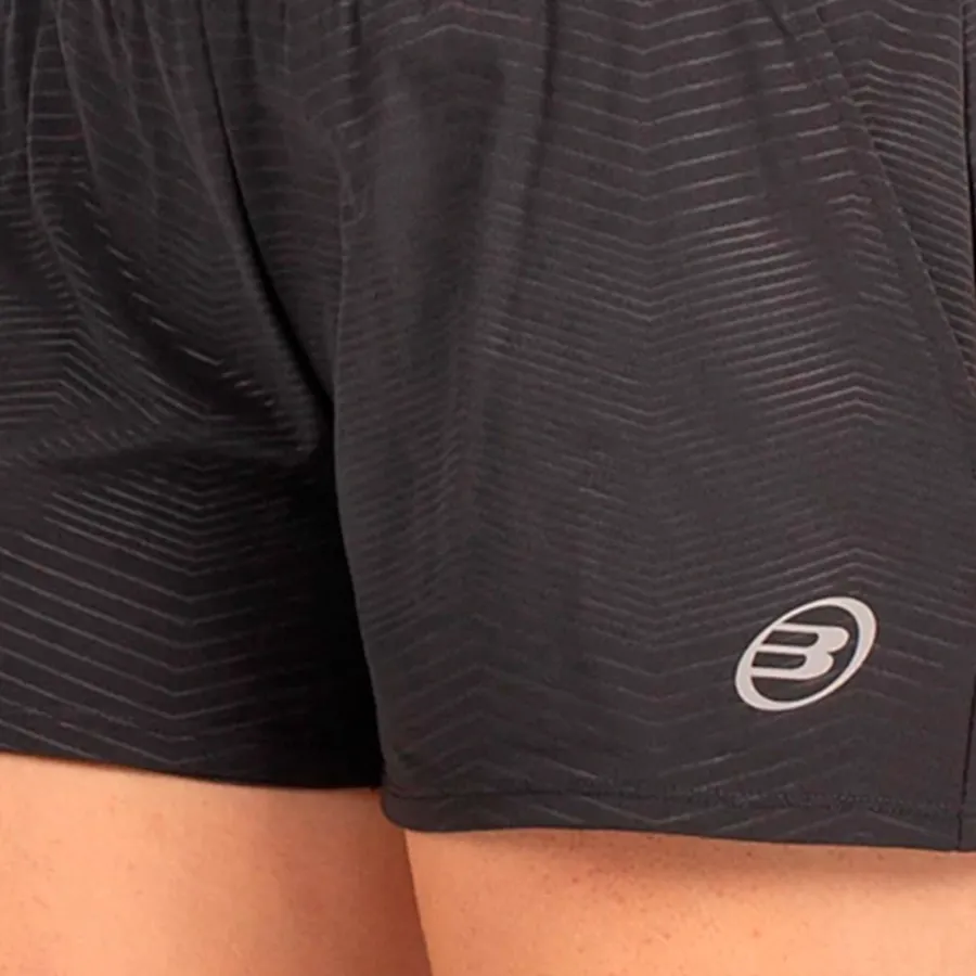 Imagen 3 de 4 de Short Bullpadel Enejo Azabache-NEGRO