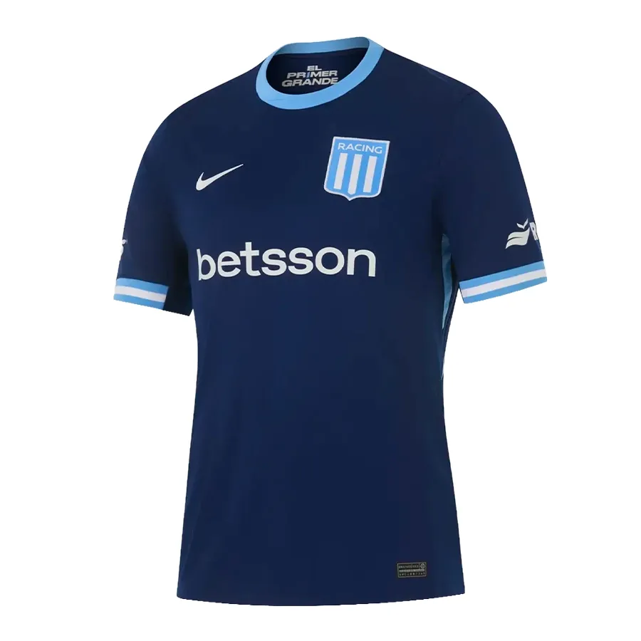 Imagen 0 de 3 de Camiseta Nike Visitante Racing Club 26-MARINO/CELESTE