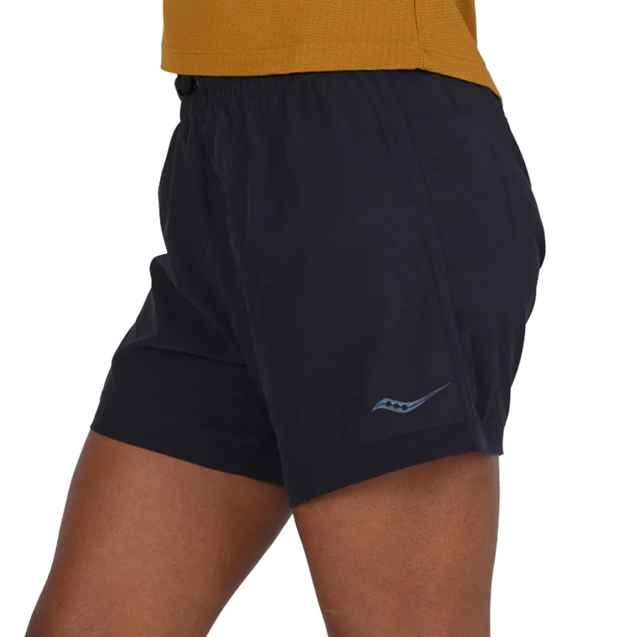 Imagen 0 de 4 de Shorts Saucony Outpace 5"-NEGRO