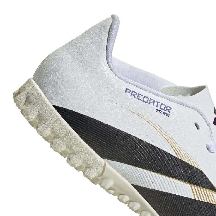 Imagen 5 de 7 de Botines adidas Predator Club Tf-BLANCO/NEGRO