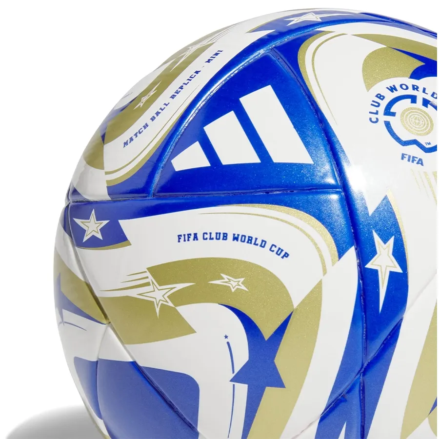 Imagen 2 de 4 de Pelota adidas Mini Final Mundial de Clubes FIFA-BLANCO/DORADO/MARINO