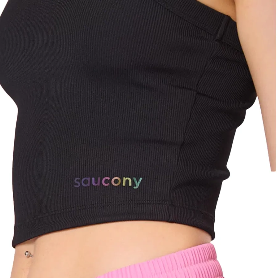 Imagen 3 de 4 de Saucony Elevate Crop Top-NEGRO