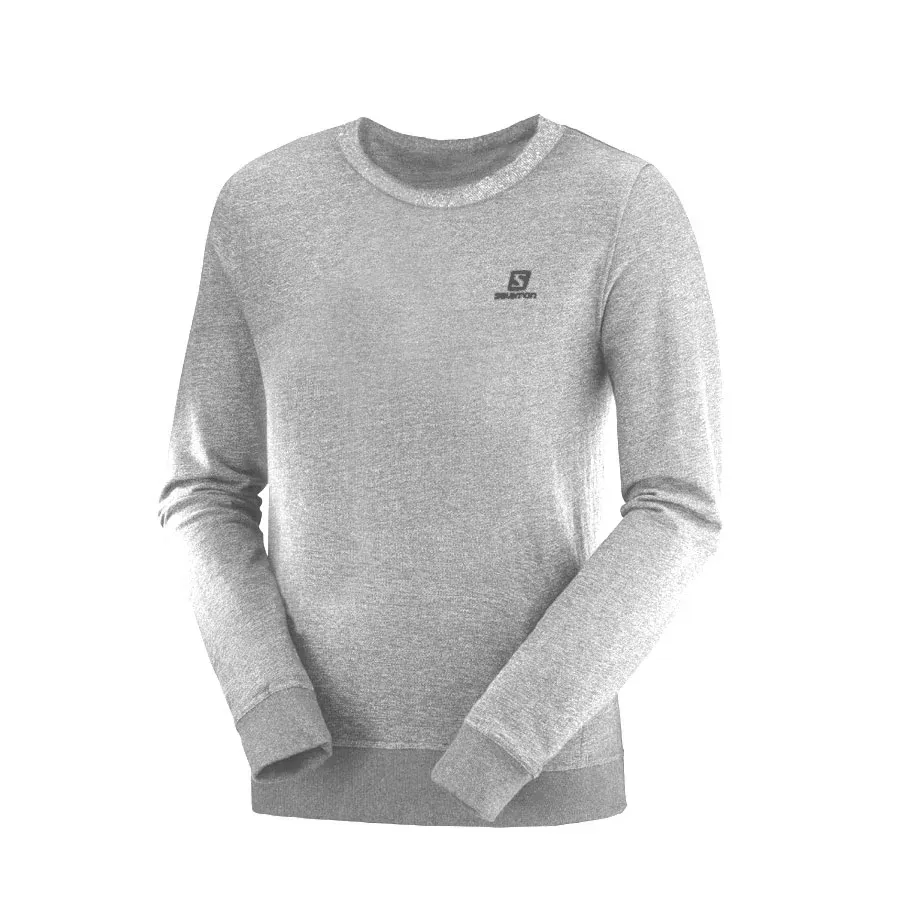 Imagen 0 de 1 de Buzo Salomon Logo Sweat II-GRIS