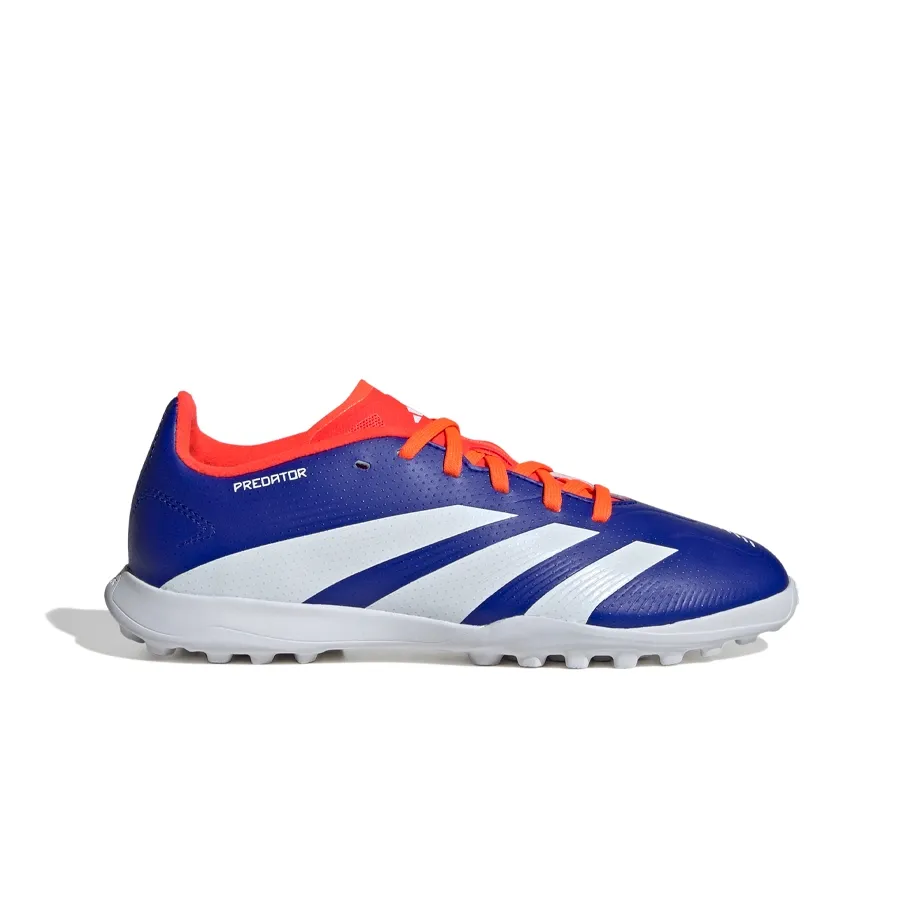 Imagen 0 de 8 de Botines adidas Predator League Tf Kids-AZUL/BLANCO/NARANJA FLUOR