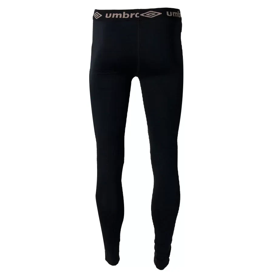 Imagen 3 de 4 de Calza Larga Umbro Termica-NEGRO