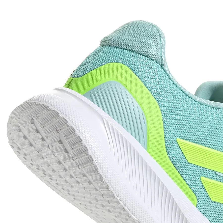 Imagen 7 de 8 de Zapatillas adidas Runfalcon 5-AQUA/VERDE FLUOR