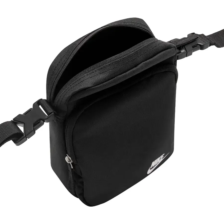 Imagen 3 de 6 de Bandolera Nike Heritage-NEGRO