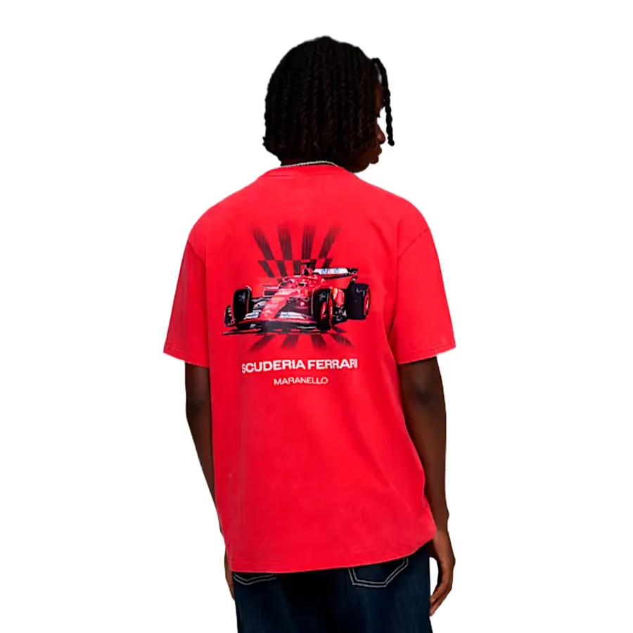 Imagen 1 de 4 de Remera Puma Car Graphic Tee-GASPEADO/ROJO