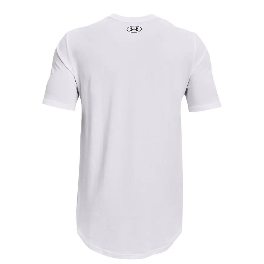 Imagen 1 de 5 de Remera Under Armour Project Rock Statement Hungry-BLANCO/NEGRO