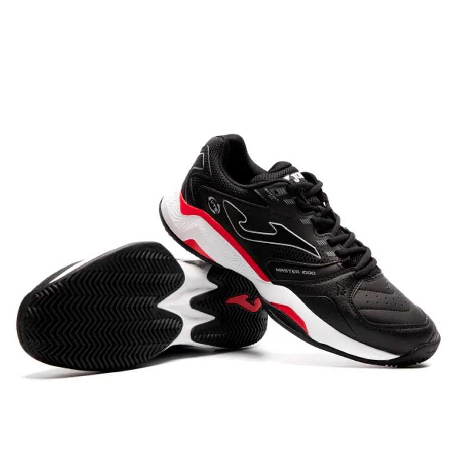 Imagen 3 de 7 de Zapatillas Joma Tenis Master-NEGRO/BLANCO/ROJO