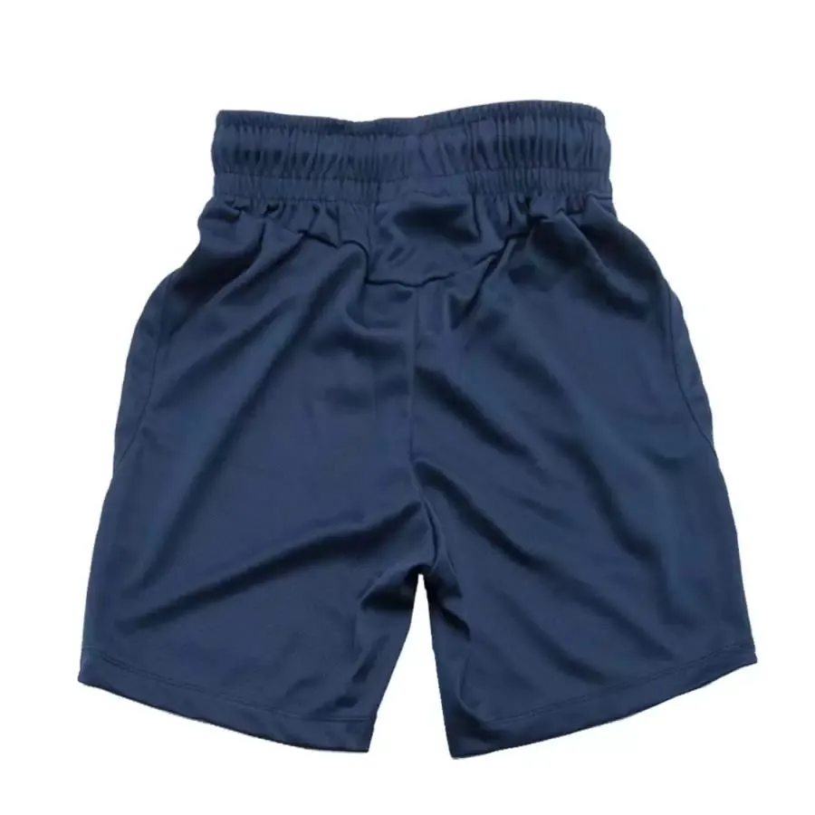 Imagen 1 de 2 de Shorts Mitre Oficial Junior Independiente Rivadavia-AZUL/BLANCO