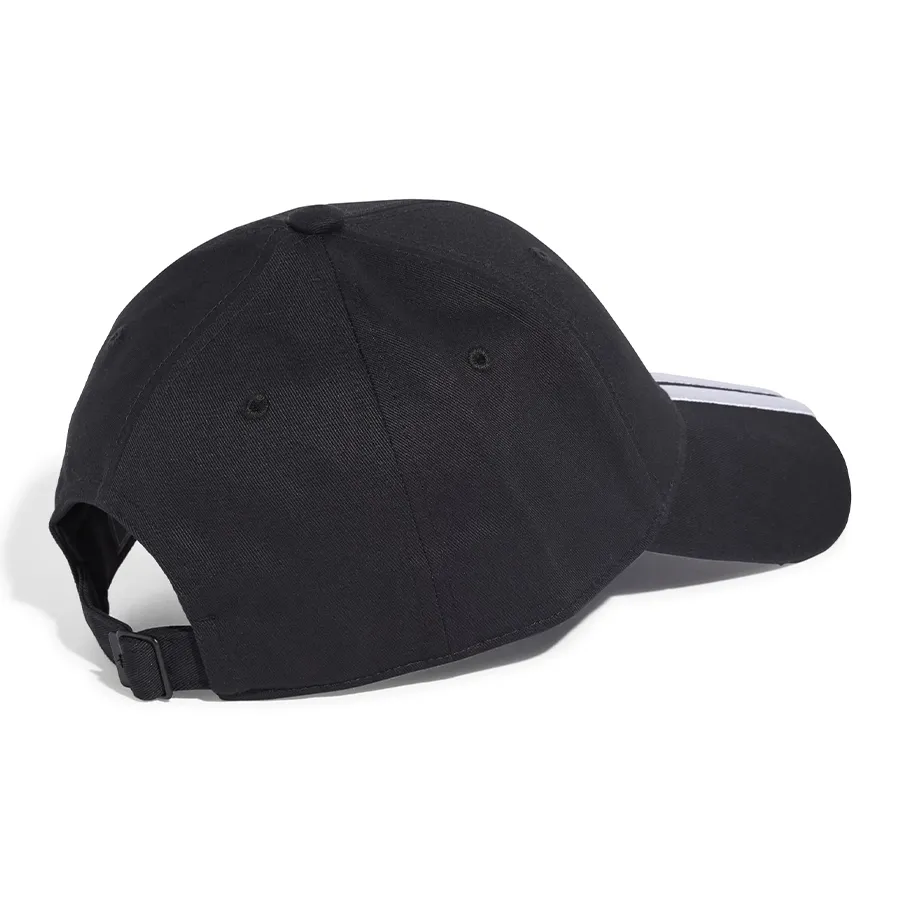 Imagen 1 de 4 de Gorra adidas Béisbol 3 Tiras New Logo-NEGRO/BLANCO