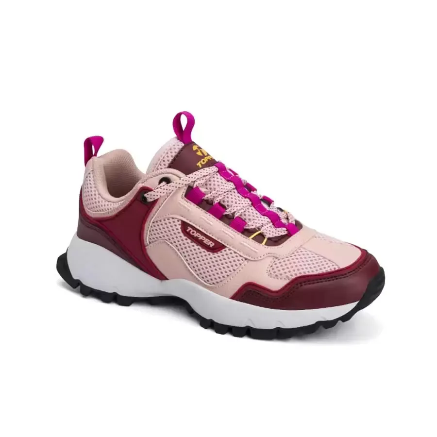 Imagen 3 de 5 de Zapatillas Topper Ever-ROSA/BORDO/FUCSIA
