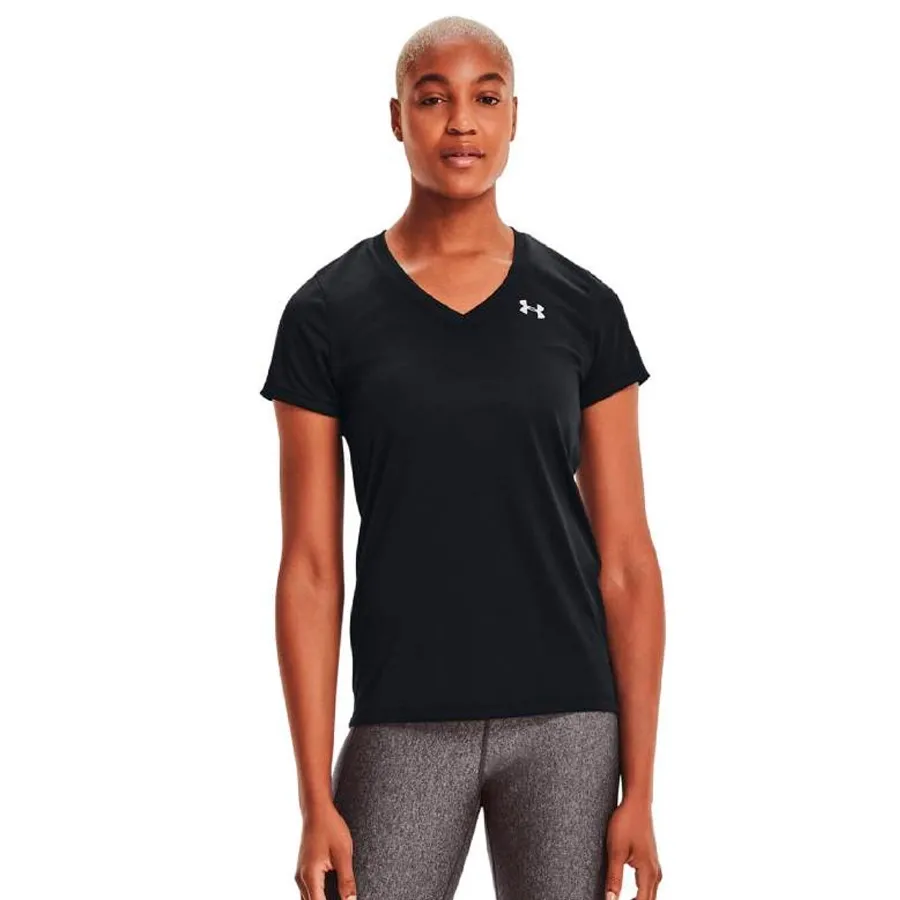 Imagen 4 de 5 de Remera Under Armour Tech Ssv-NEGRO