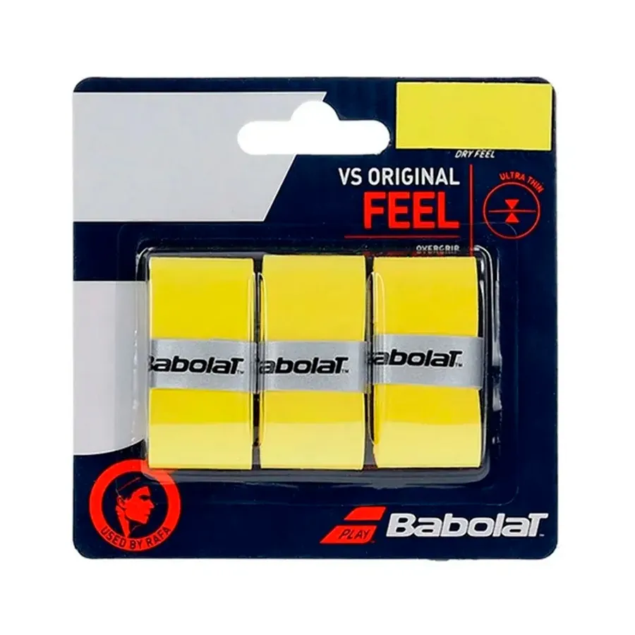 Imagen 0 de 2 de Grip Babolat Vs-AMARILLO
