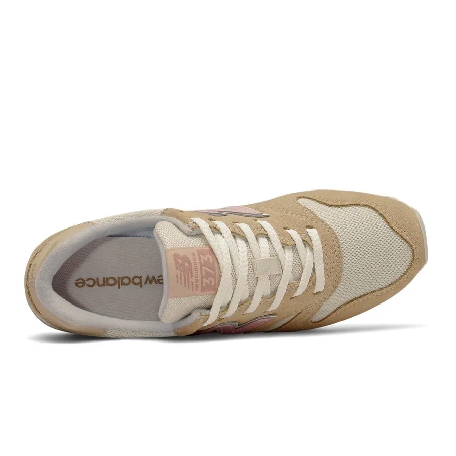 Imagen 2 de 4 de Zapatillas New Balance 373v2-BEIGE/ROSA