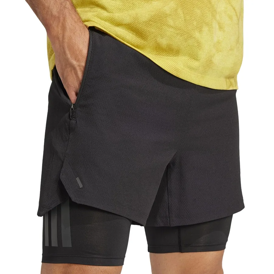 Imagen 4 de 5 de Pantalón adidas Power 2 en 1-NEGRO