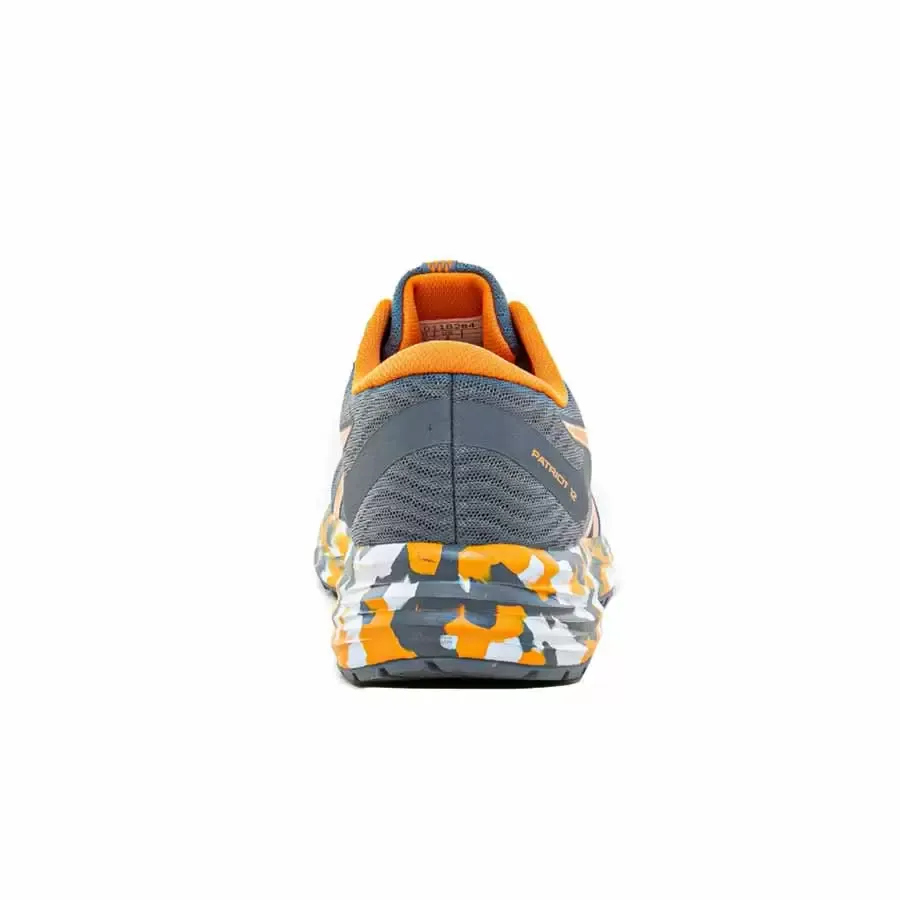 Imagen 1 de 4 de Zapatillas Asics Patriot 12 Noosa M-AZUL/NARANJA/BLANCO