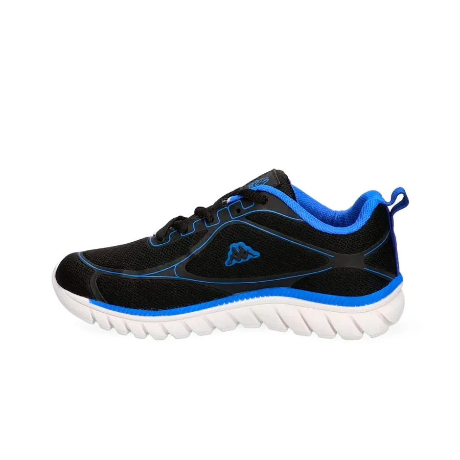 Imagen 2 de 5 de Zapatillas Kappa Rufo Kids-NEGRO/AZUL