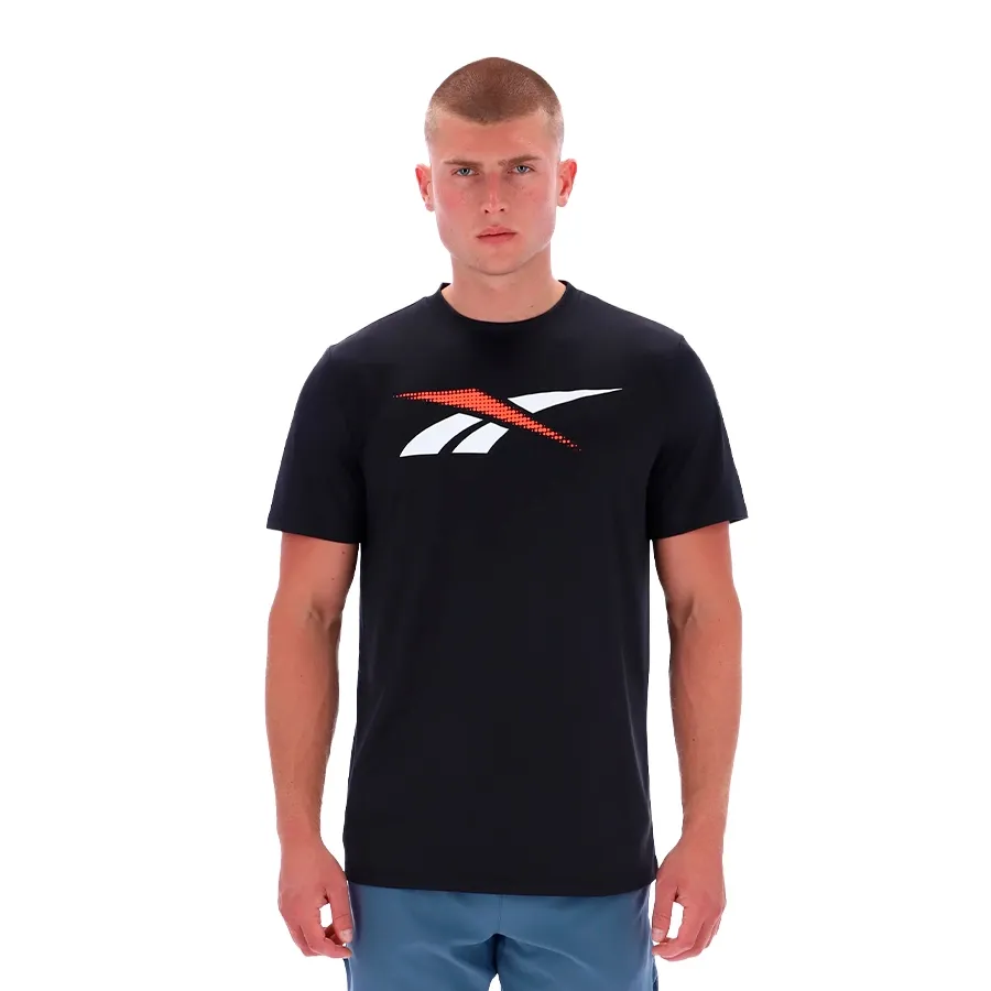 Imagen 0 de 3 de Remera Reebok SS Dotted-NEGRO