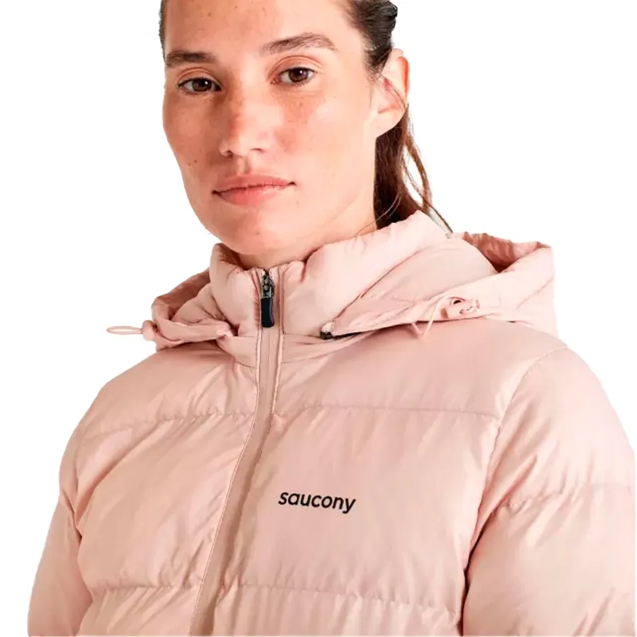 Imagen 4 de 8 de Campera Saucony Hooded Snowdrift-ROSA