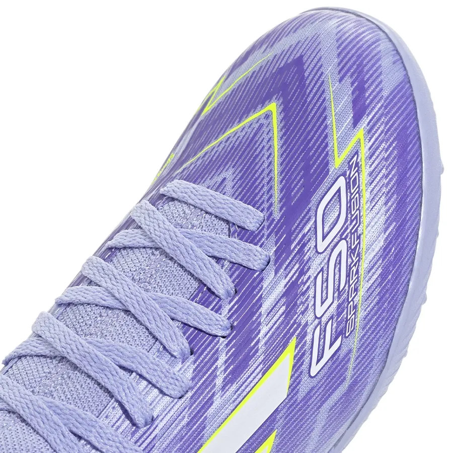 Imagen 5 de 7 de Botines adidas padel F50 Sparkfusion club-VIOLETA/LIMA/PÚRPURA