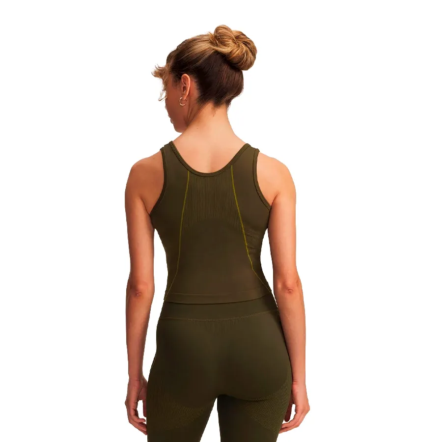 Imagen 1 de 2 de Musculosa Under Armour Vanish Seamless Tank-VERDE OLIVA
