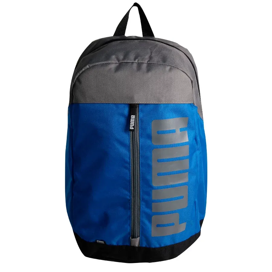 Imagen 2 de 3 de Mochila Puma Pioneer Backpack Ii-AZUL/GRIS