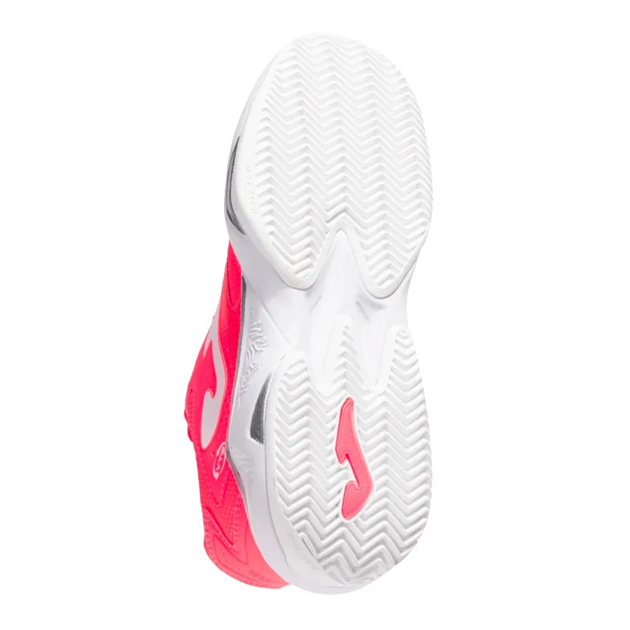 Imagen 3 de 4 de Zapatillas Joma Master 1000 S2510-CORAL FLUOR/BLANCO