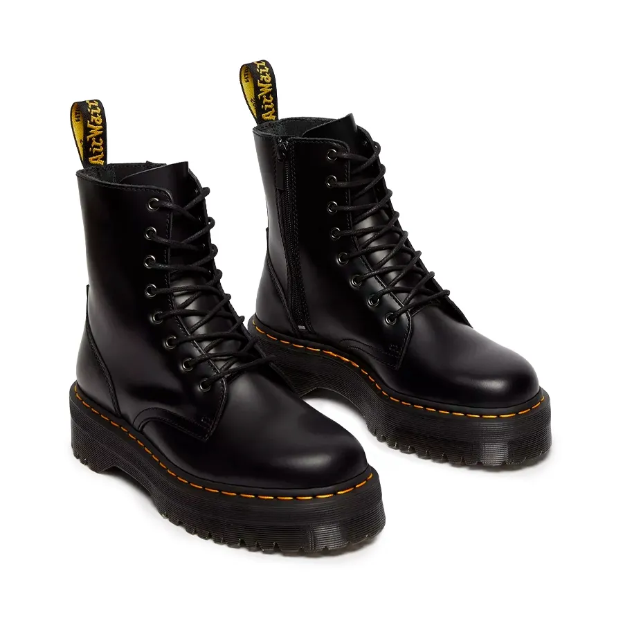Imagen 2 de 8 de Botas Dr Martens Jadon Smooth-NEGRO
