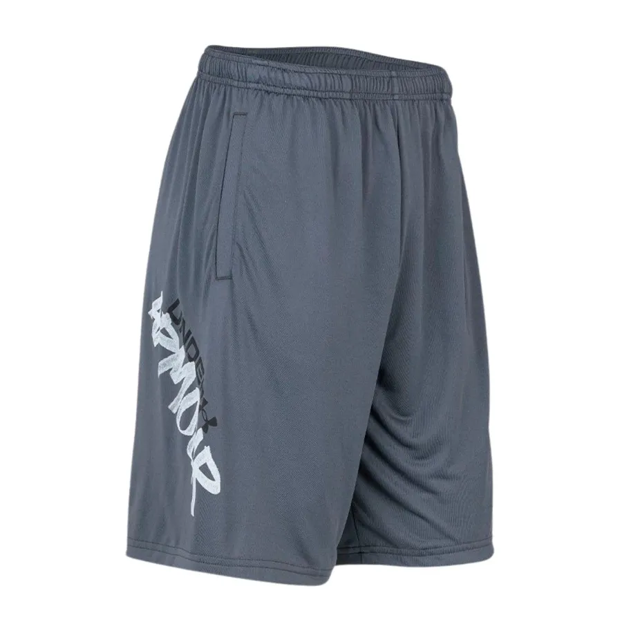 Imagen 0 de 4 de Under Armour Shorts  Tech Wdmk-GRIS/BLANCO