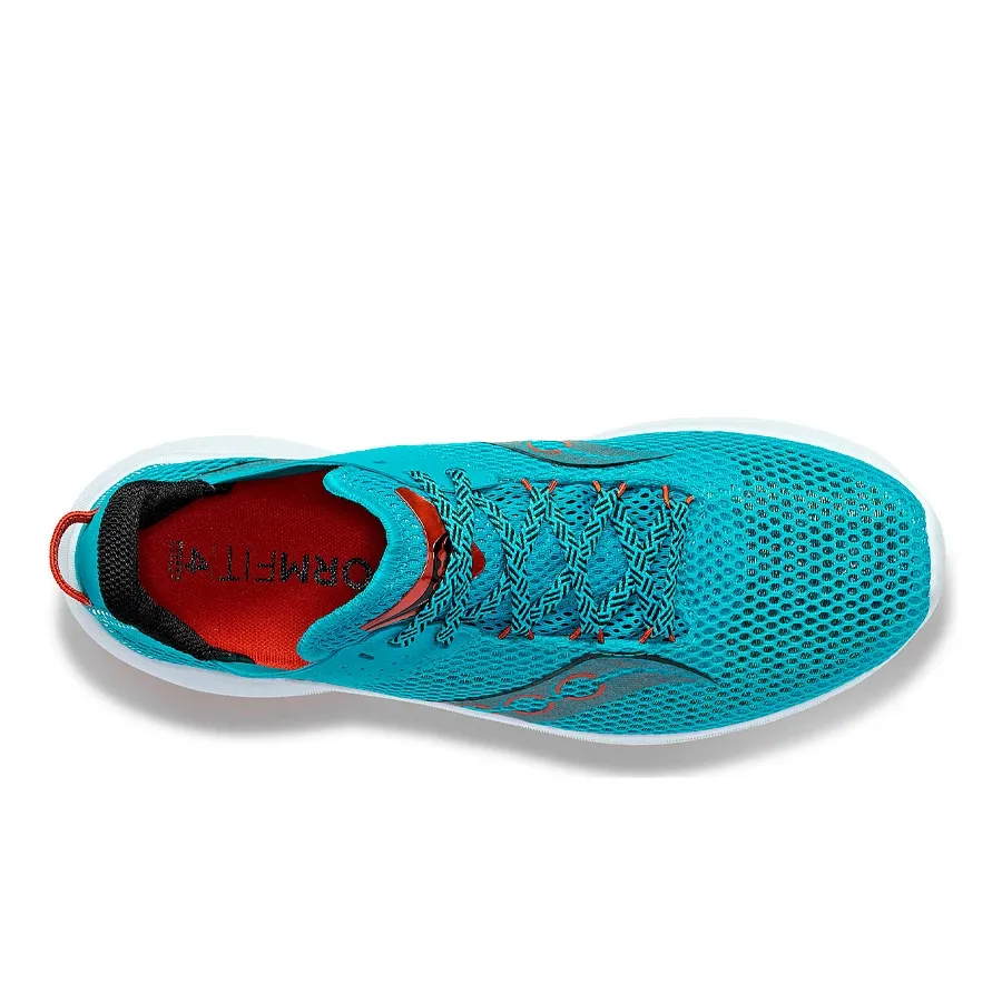 Imagen 3 de 5 de Zapatillas Saucony kinvara 14-AQUA/CELESTE/BLANCO