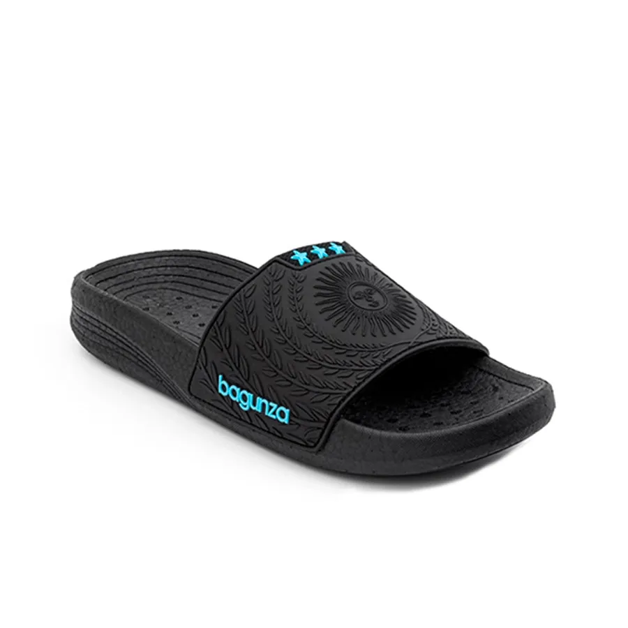 Imagen 2 de 4 de Ojotas Bagunza Arg Pro Cuerpo Técnico-NEGRO/CELESTE