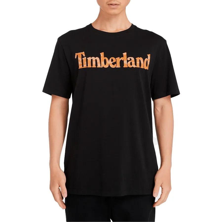 Imagen 0 de 3 de Remera Timberland Wordmark-NEGRO/MARRON
