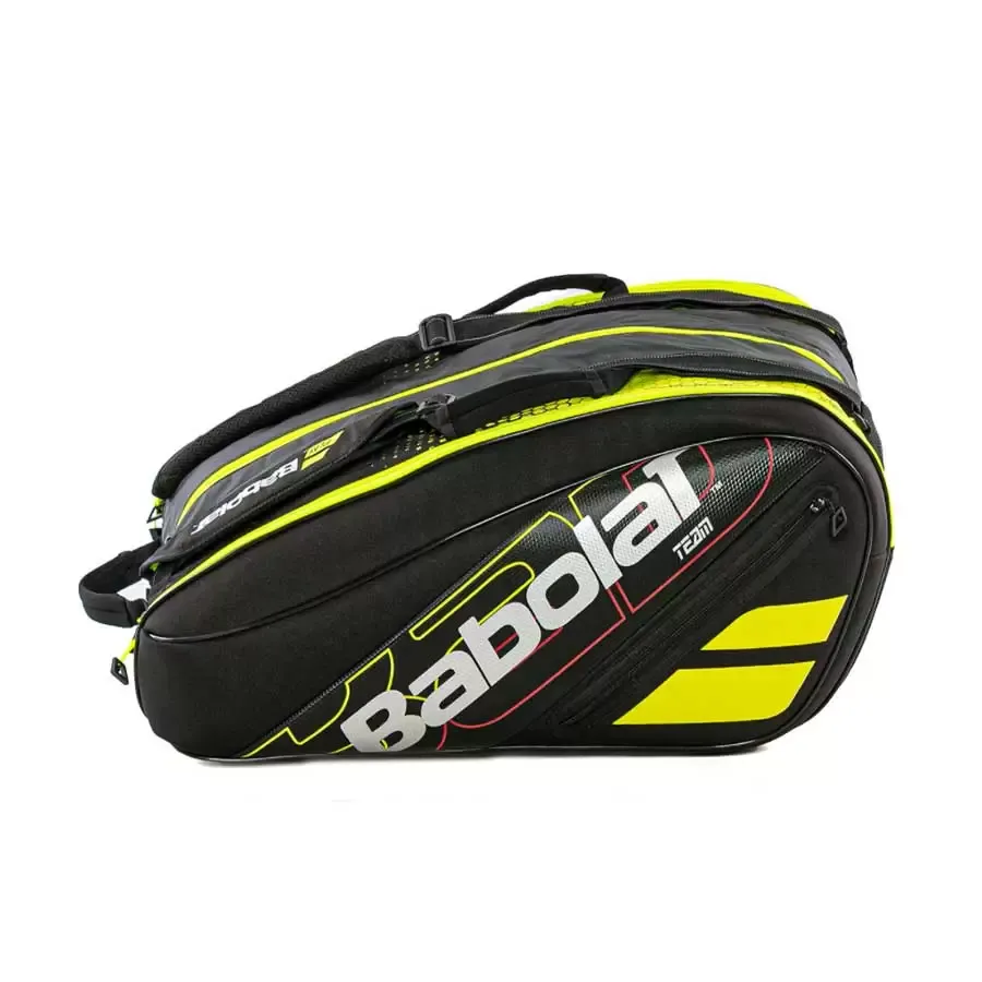 Imagen 2 de 3 de Raquetero Babolat Rh Team Padel-NEGRO/VERDE