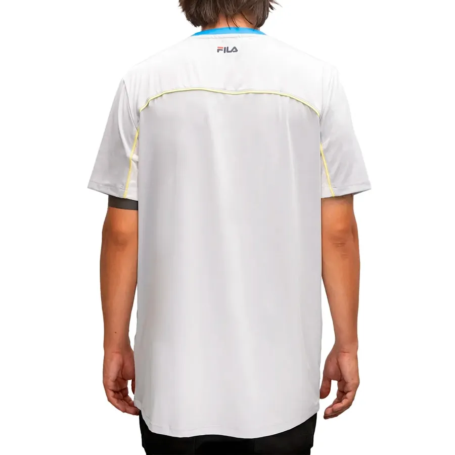 Imagen 2 de 3 de Remera Fila Backspin-GRIS/AZUL