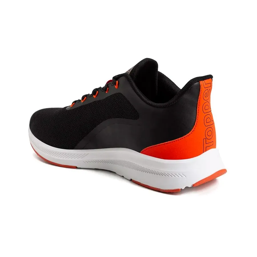 Imagen 2 de 5 de Zapatillas Topper Vr Speed-NEGRO/NARANJA