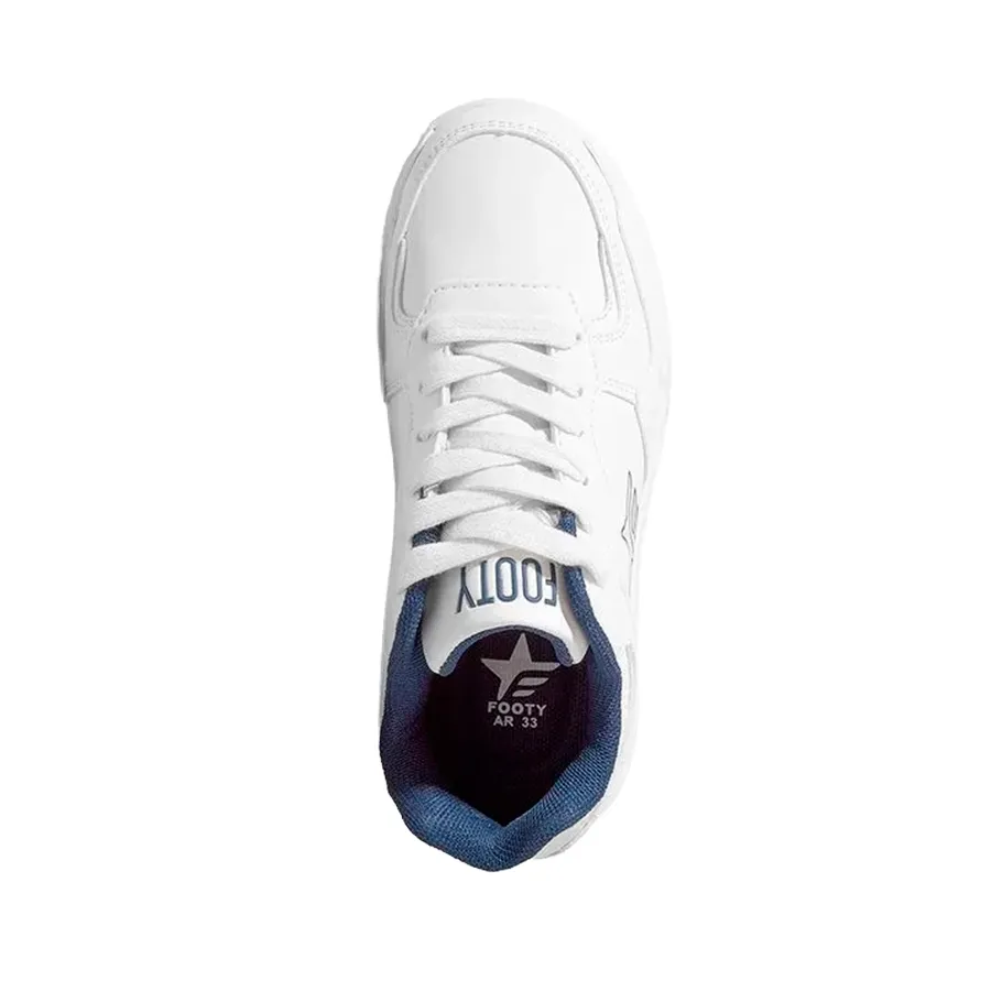 Imagen 2 de 5 de Zapatillas Footy Escolar-BLANCO/AZUL
