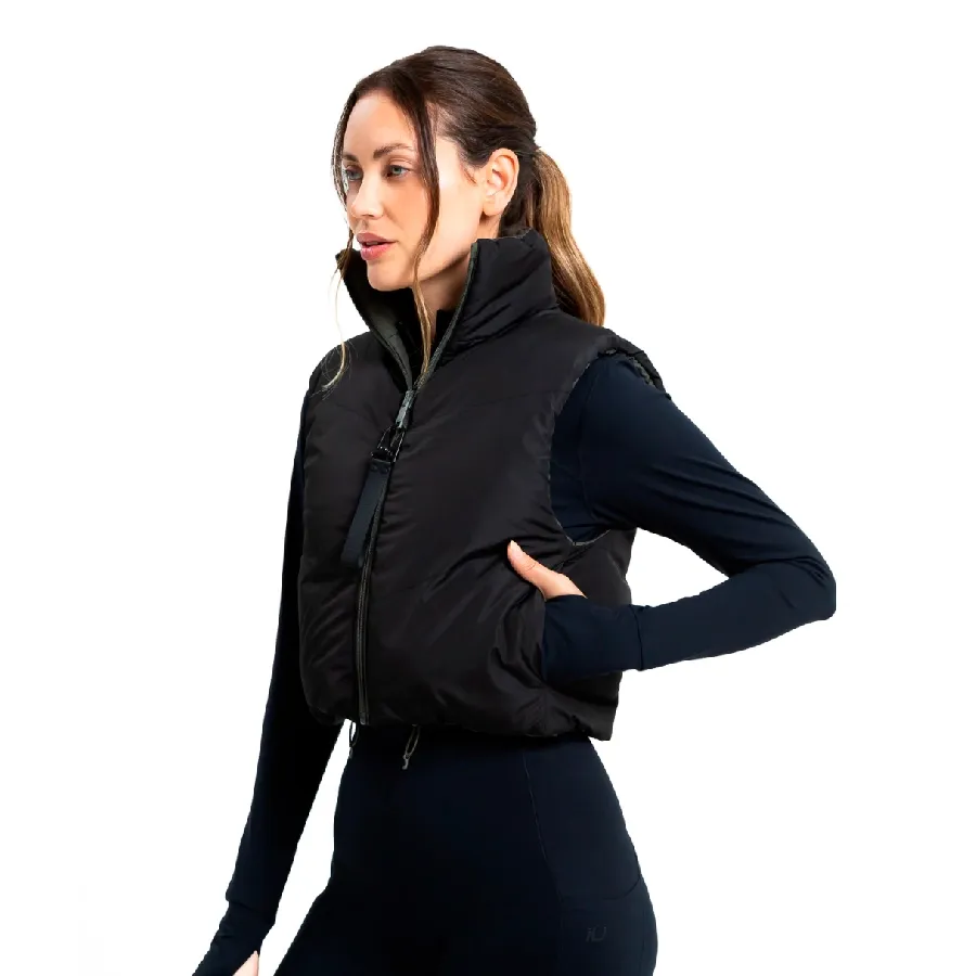Imagen 1 de 4 de Chaleco Iu Sport Harmony Puffer-NEGRO