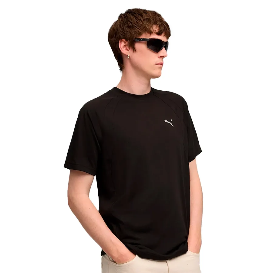Imagen 0 de 4 de Remera Puma Evostripe Tee-NEGRO