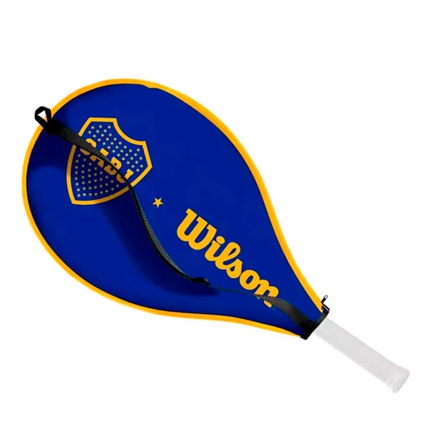 Imagen 2 de 3 de Raqueta Wilson Boca Juniors 103-AZUL/AMARILLO