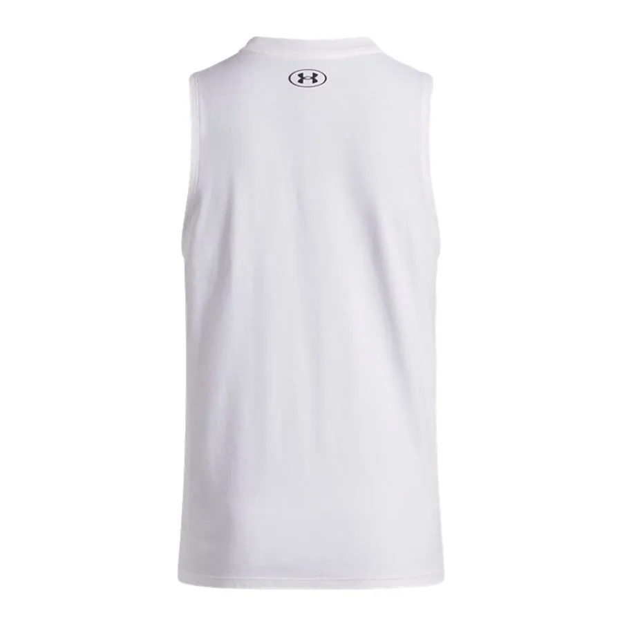 Imagen 3 de 5 de Musculosa Under Armour Varsity U Tank-BLANCO