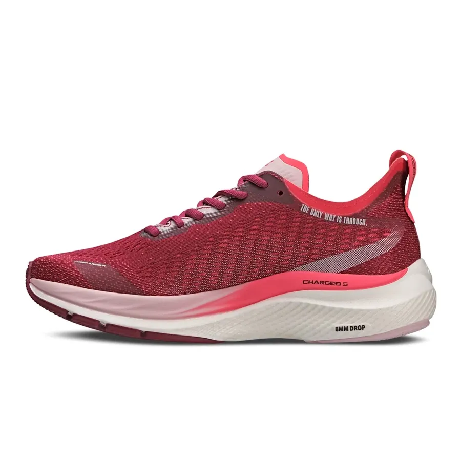 Imagen 1 de 5 de Zapatillas Under Armour E-Base Pacer-BORDO/BLANCO